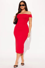 Load image into Gallery viewer, Lily Red Dress