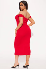 Load image into Gallery viewer, Lily Red Dress