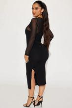 Load image into Gallery viewer, Marilyn Midi Dress - Black