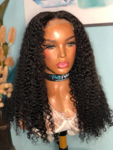 Burmese Curly Closure Wig