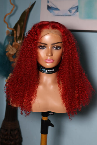 22” Cherry Pixie Curly