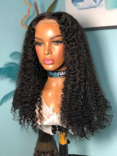 Burmese Curly Frontal Wig