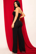 Load image into Gallery viewer, GLITTERED SWEETHEART TUBE TOP NECK JUMPSUIT