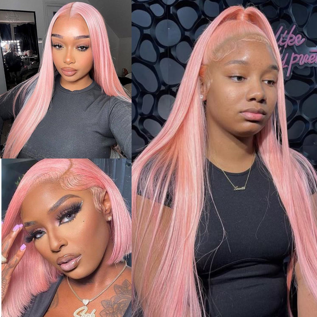 Petal Pink Frontal Wig