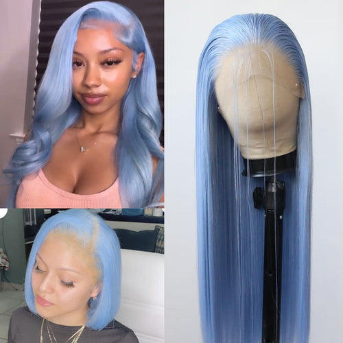 Baby Blue Frontal Wig
