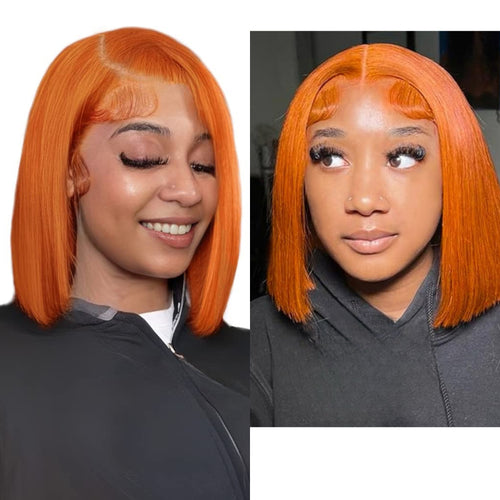 Ginger Orange Fontal Bob