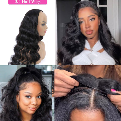 Bodywave Half Wig