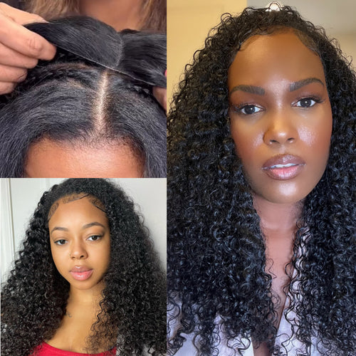 Eurasian Tight Curly Half Wig