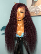 Load image into Gallery viewer, 99j Frontal Curly Wig