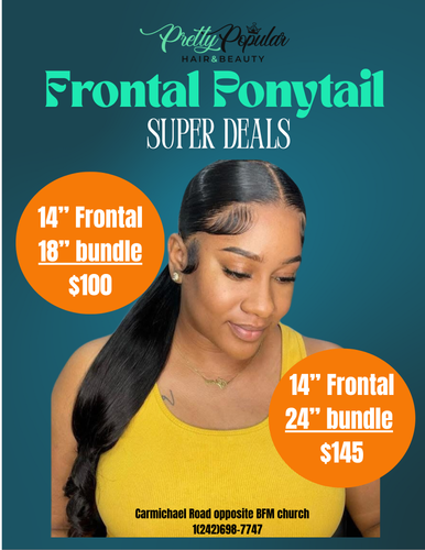 Frontal Ponytail Deal